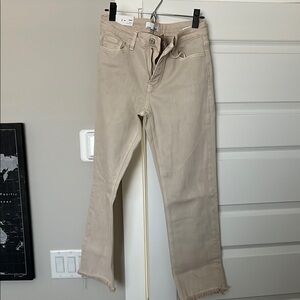 VERVET | Melissa Mid Rise Stretch Straight jeans